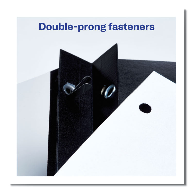 Durable Clear Front Report Cover, Prong Fastener, 0.13" Capacity, 8.5 X 11, Clear/blue, 25/box 8