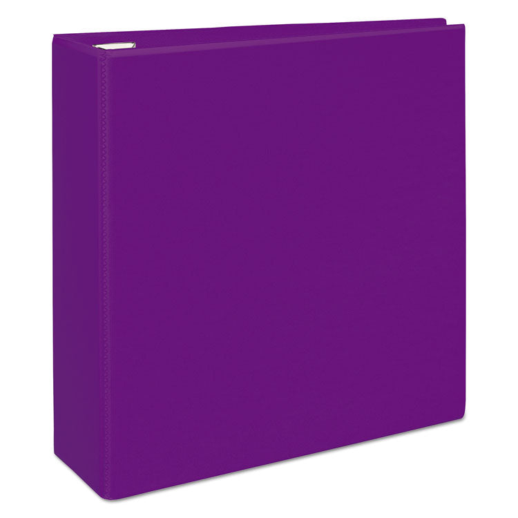 Heavy-Duty View Binder With Durahinge And Locking One Touch Ezd Rings, 3 Rings, 3" Capacity, 11 X 8.5, Purple 9