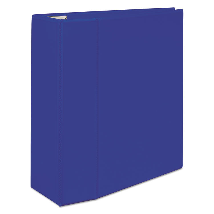 Heavy-Duty View Binder With Durahinge And Locking One Touch Ezd Rings, 3 Rings, 5" Capacity, 11 X 8.5, Pacific Blue 9