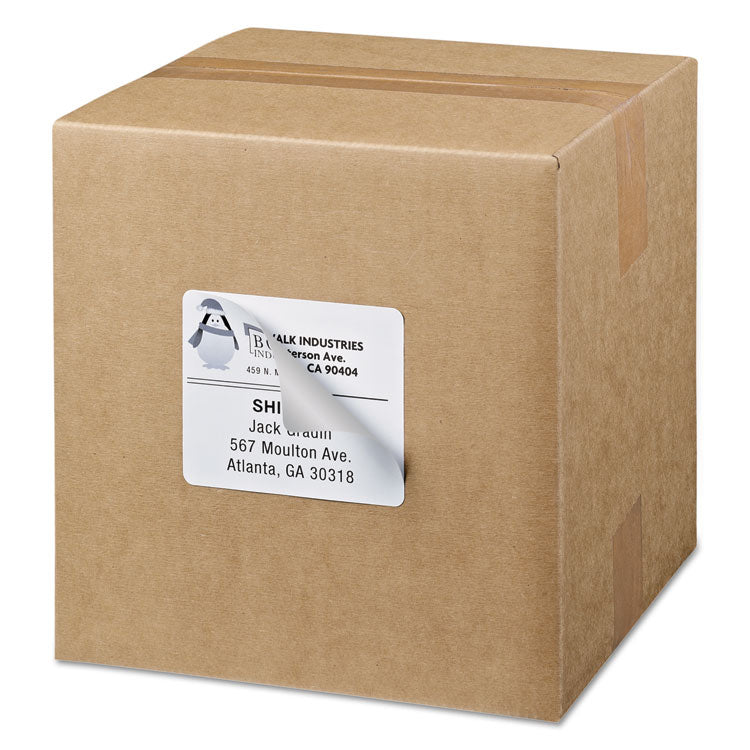 Shipping Labels W/ Trueblock Technology, Inkjet/laser Printers, 3.33 X 4, White, 6/sheet, 500 Sheets/box 7