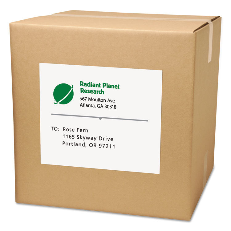 White Shipping Labels-Bulk Packs, Inkjet/laser Printers, 8.5 X 11, White, 250/box 2