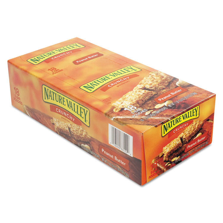 Granola Bars, Peanut Butter Cereal, 1.5 Oz Bar, 18/box 3