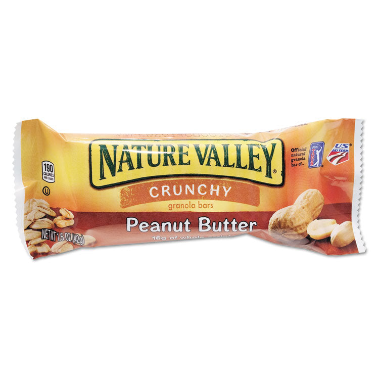 Granola Bars, Peanut Butter Cereal, 1.5 Oz Bar, 18/box 1