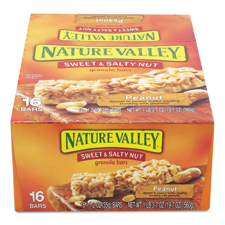 Granola Bars, Sweet And Salty Nut Peanut Cereal, 1.2 Oz Bar, 16/box 4