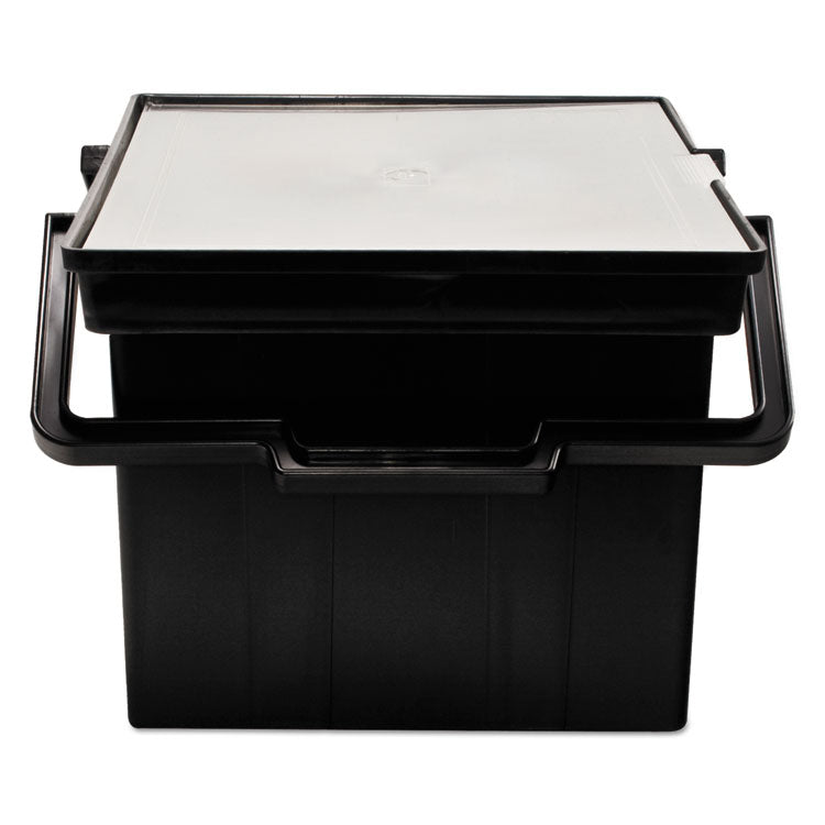 Companion Portable File, Letter/legal Files, 17" X 14" X 11", Black 3