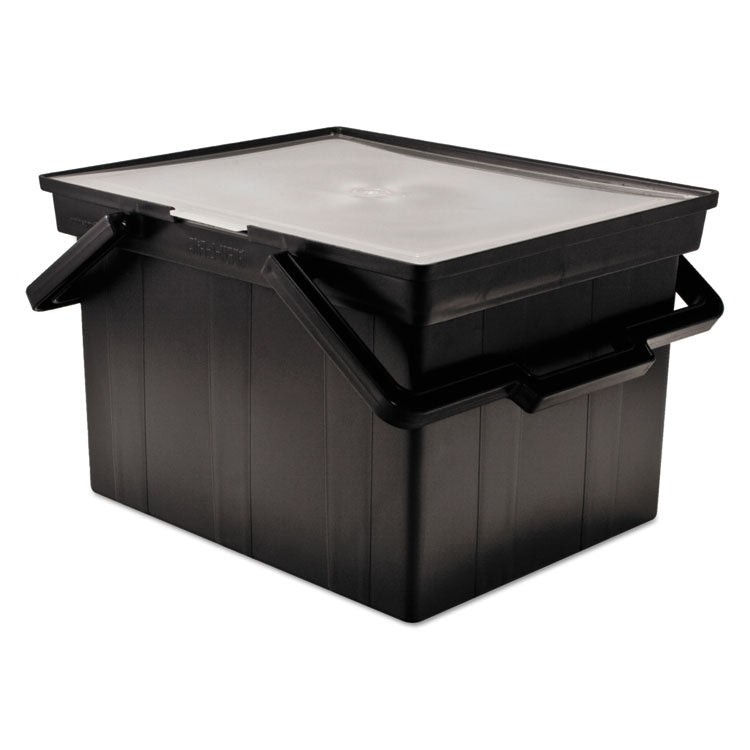 Companion Portable File, Letter/legal Files, 17" X 14" X 11", Black 1