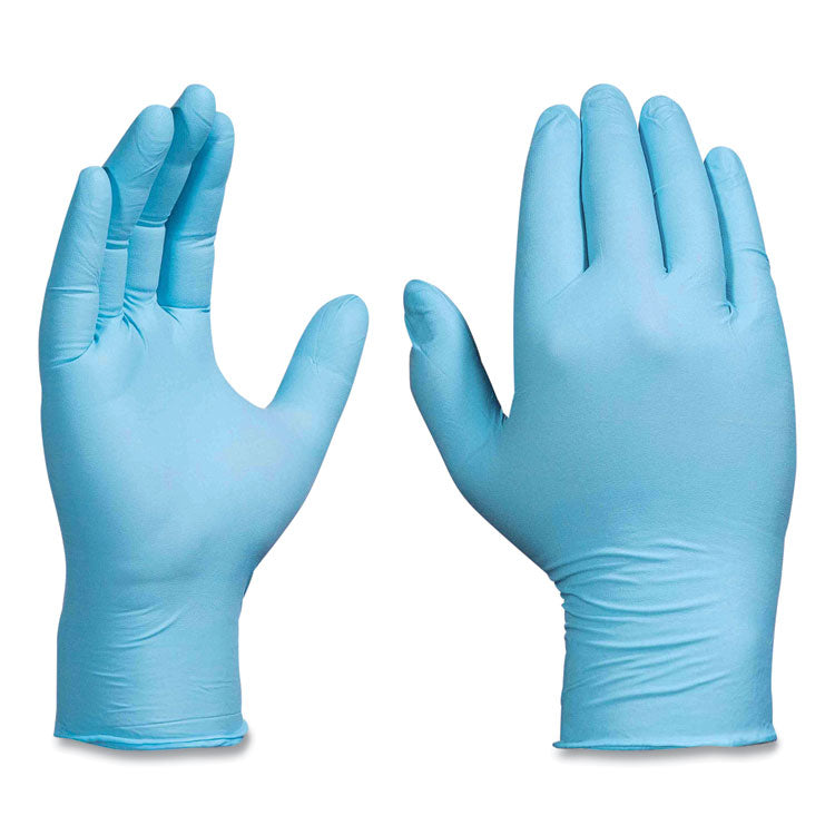 Industrial Nitrile Gloves, Powder-Free, 5 mil, Blue, X-Large, 100 Gloves/Box, 10 Boxes/Carton 2