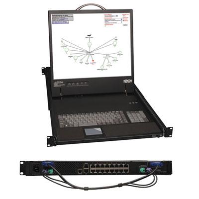 16 Port Cat5 IP KVM Switch 19" 1