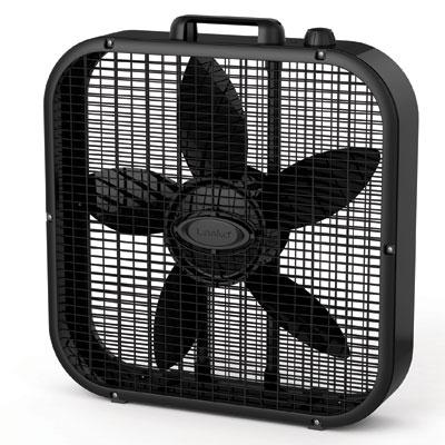 20 Box Fan 3spd Black 1