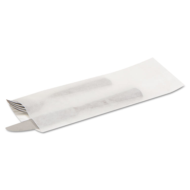 Silverware Bags, 2.25" X 10", White, 2,000/carton 1