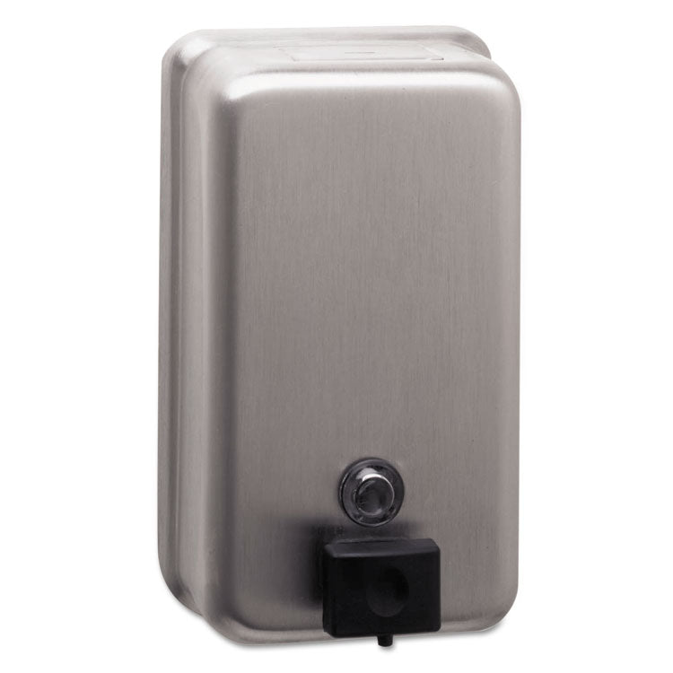 Classicseries Surface-Mounted Soap Dispenser, 40 Oz, 4.75 X 3.5 X 8.13, Stainless Steel 1