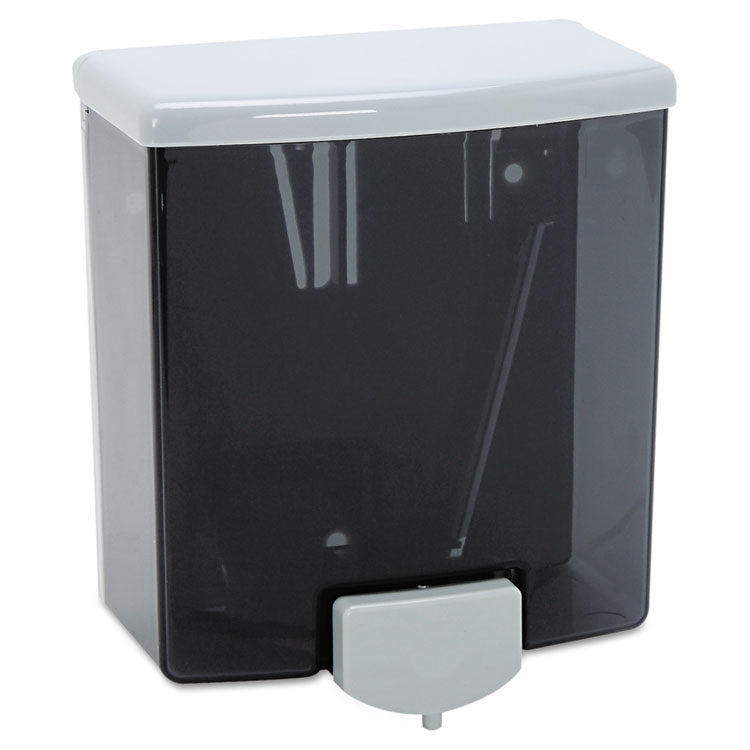 Classicseries Surface-Mounted Liquid Soap Dispenser, 40 Oz, 5.81 X 3.31 X 6.88, Black/gray 1