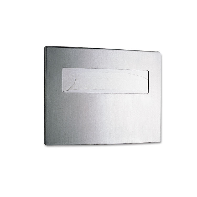 Stanless Steel Toilet Seat Cover Dispenser, Conturaseries, 15.75 X 2.25 X 11.25, Satin Finish 1