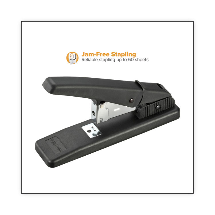 Stanley Nojam Desktop Heavy-Duty Stapler, 60-Sheet Capacity, Black 2