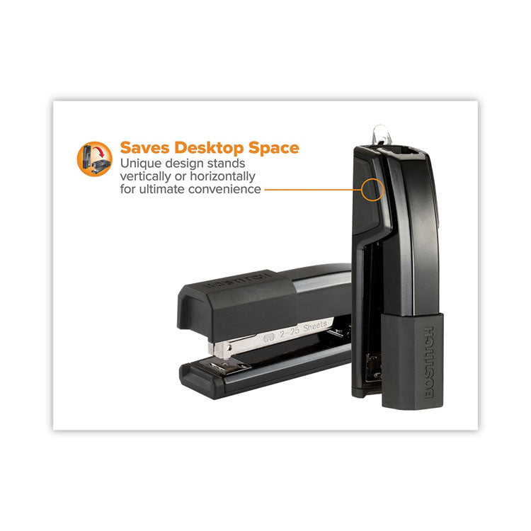 Epic Stapler, 25-Sheet Capacity, Black 10