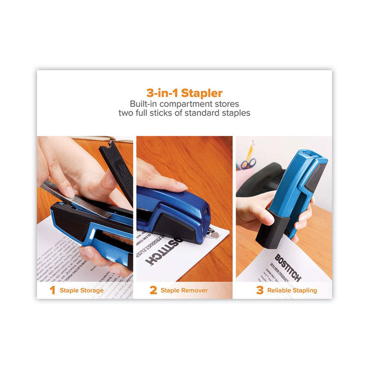 Epic Stapler, 25-Sheet Capacity, Blue 2