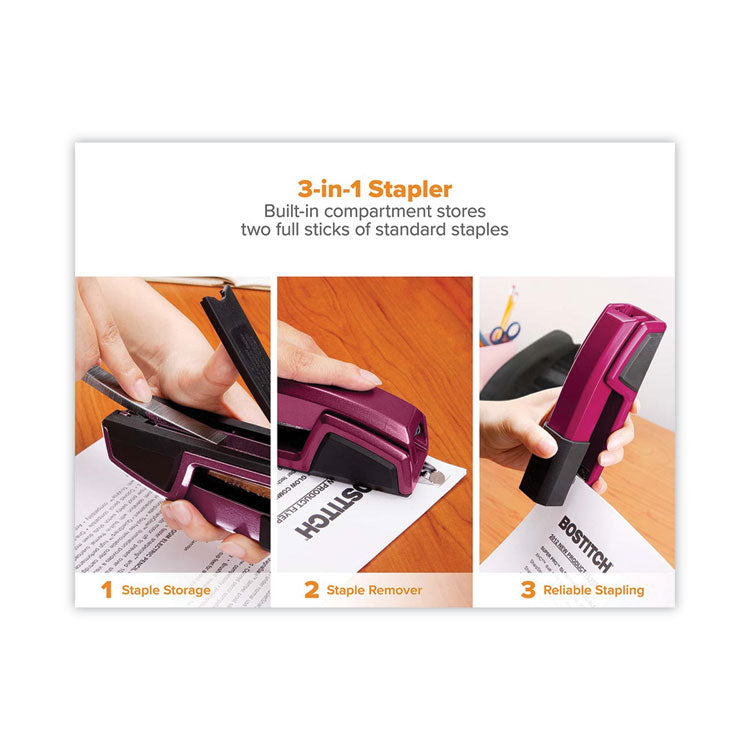 Epic Stapler, 25-Sheet Capacity, Magenta 2