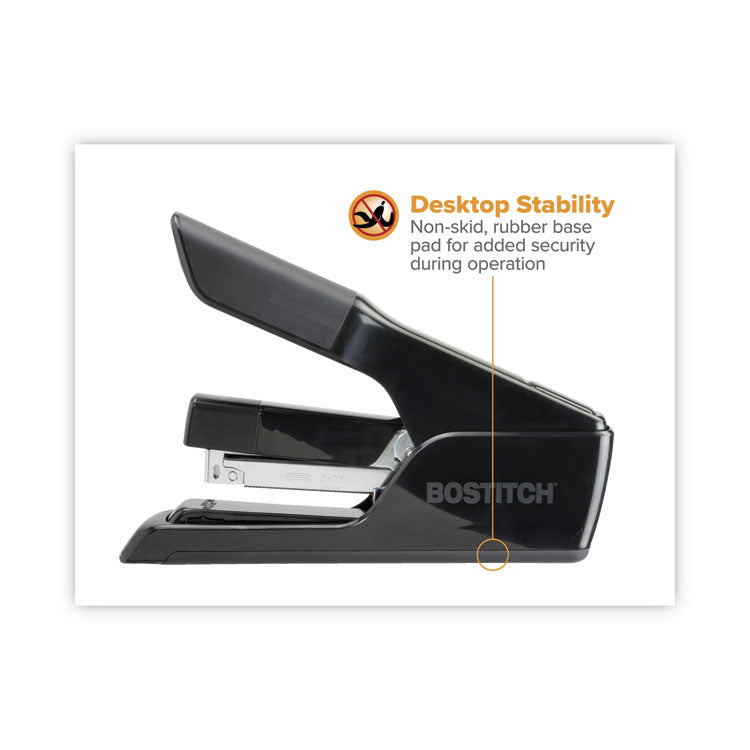 Ez Squeeze 75 Stapler, 75-Sheet Capacity, Black 3