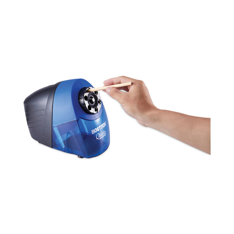 Quietsharp 6 Classroom Electric Pencil Sharpener, Ac-Powered, 6.13 X 10.69 X 9, Blue 5