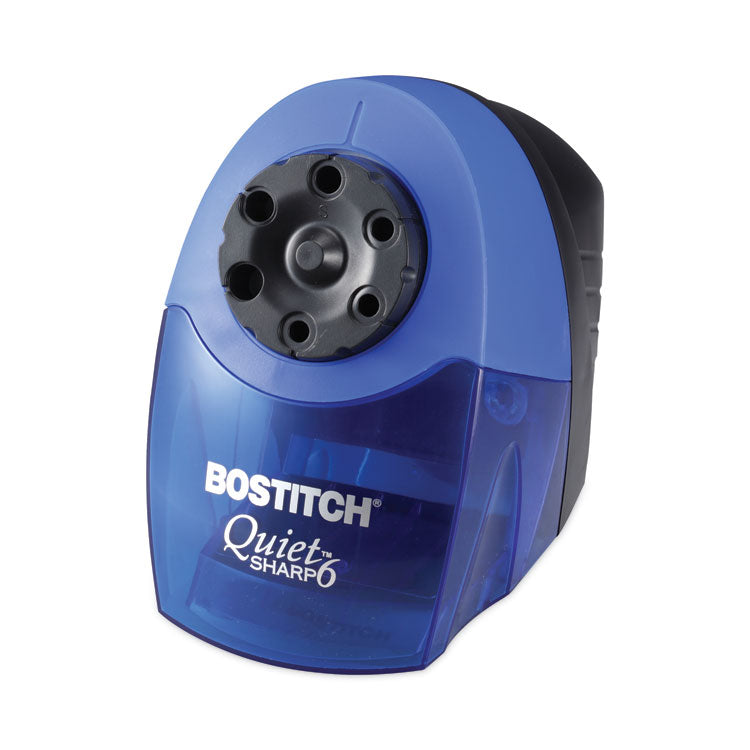 Quietsharp 6 Classroom Electric Pencil Sharpener, Ac-Powered, 6.13 X 10.69 X 9, Blue 1