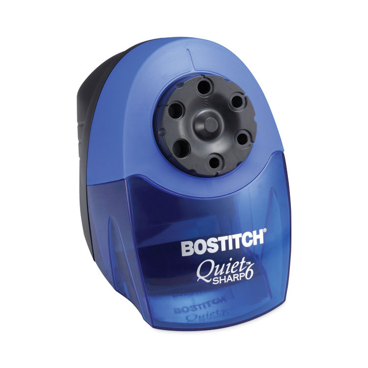 Quietsharp 6 Classroom Electric Pencil Sharpener, Ac-Powered, 6.13 X 10.69 X 9, Blue 2