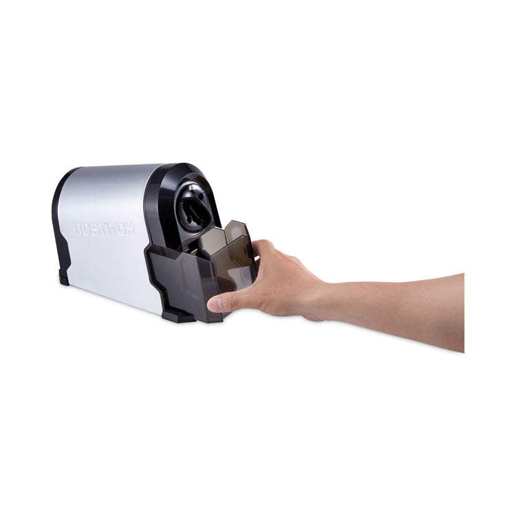 Super Pro Glow Commercial Electric Pencil Sharpener, Ac-Powered, 6.13 X 10.63 X 9, Black/silver 7