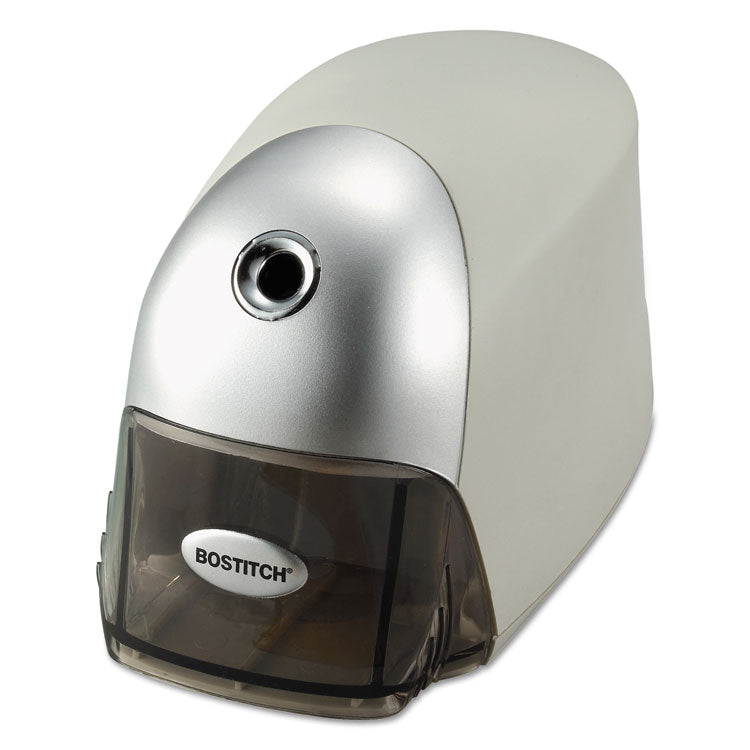 Quietsharp Executive Electric Pencil Sharpener, Ac-Powered, 4 X 7.5 X 5, Gray 1