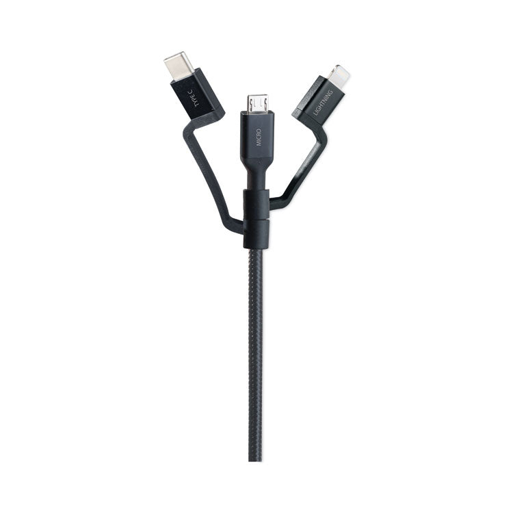 Universal USB Cable, 3.5 ft, Black 3