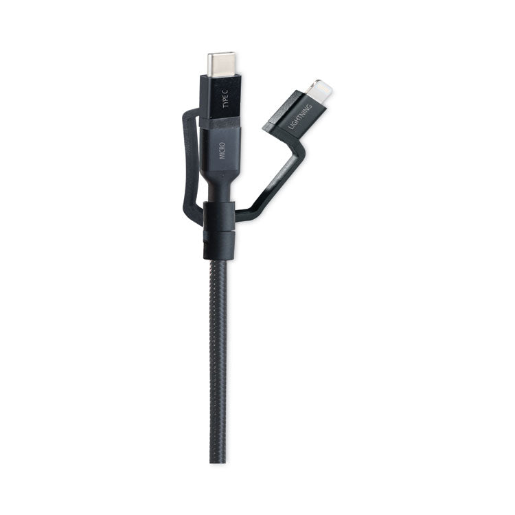 Universal USB Cable, 3.5 ft, Black 4