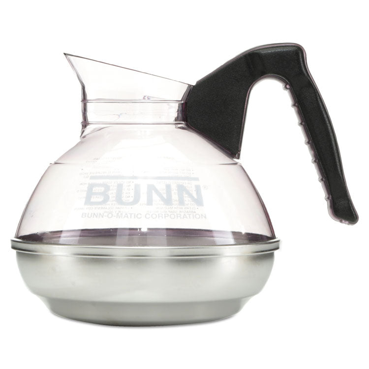 64 Oz. Easy Pour Decanter, Black Handle 1