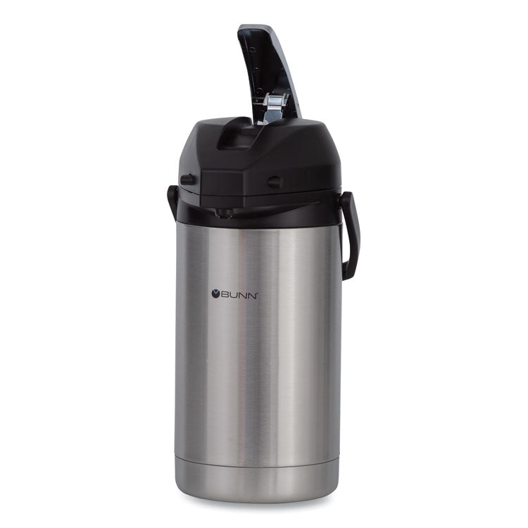 3 Liter Lever Action Airpot, Stainless Steel/black 3