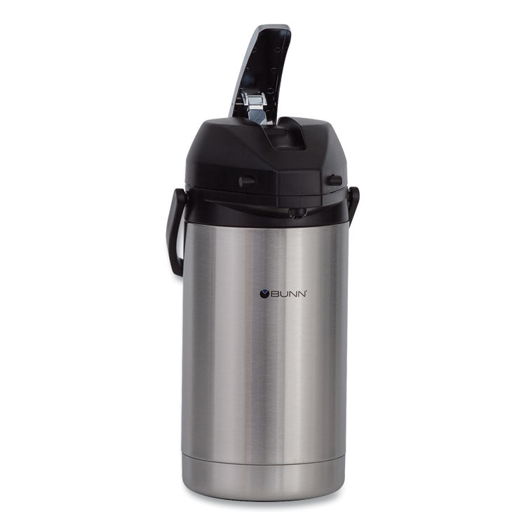 3 Liter Lever Action Airpot, Stainless Steel/black 2