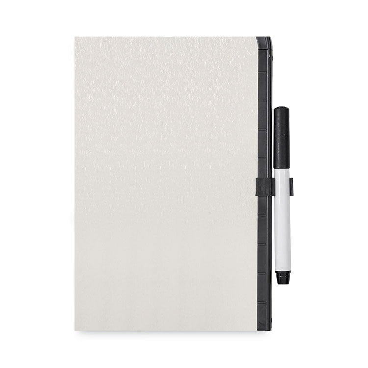 Magnetic Dry Erase Board, 11 x 14, White Surface, Black Plastic Frame 4