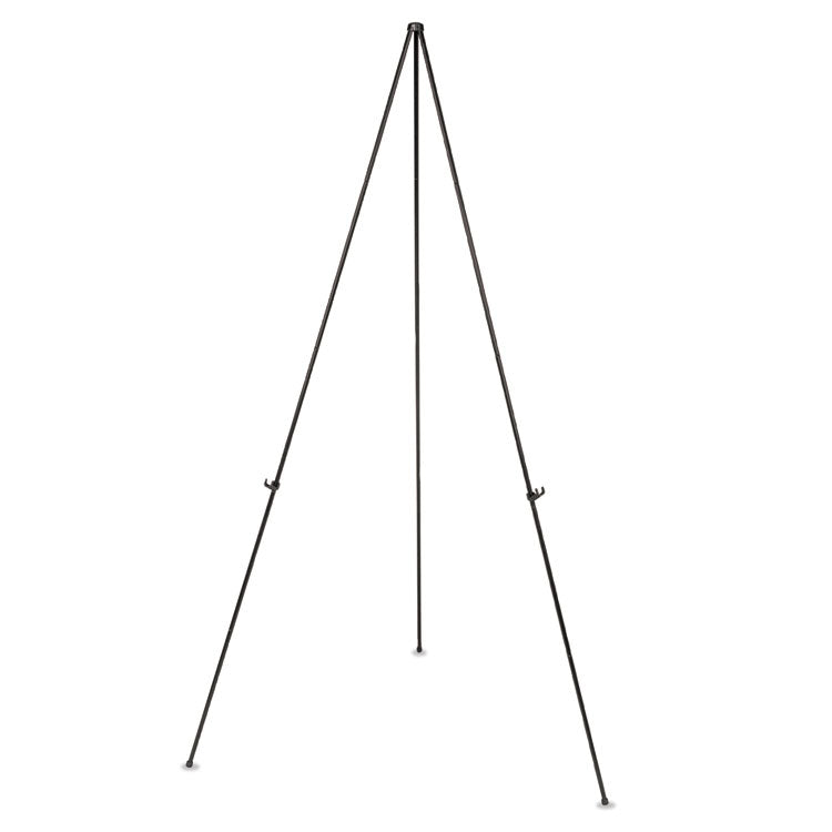 Instant Easel, 61.5" High, Black, Steel, Lightweight 1