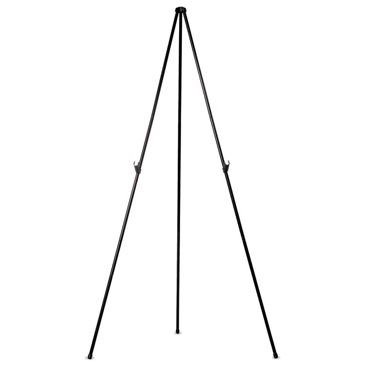 Instant Easel, 61.5" High, Black, Steel, Heavy-Duty 4