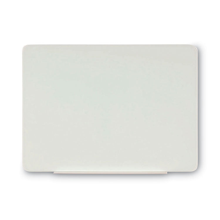 Magnetic Glass Dry Erase Board, 48 x 36, Opaque White Surface 1