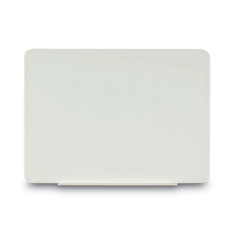 Magnetic Glass Dry Erase Board, 60 x 48, Opaque White Surface 1