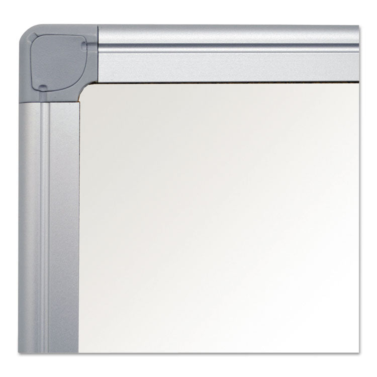 Earth Silver Easy-Clean Dry Erase Board, Reversible, 24 x 18, White Surface, Silver Aluminum Frame 3