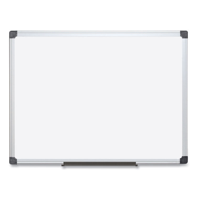 Value Lacquered Steel Magnetic Dry Erase Board, 18 x 24, White Surface, Silver Aluminum Frame 1