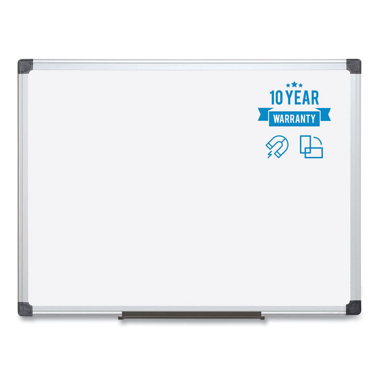 Value Lacquered Steel Magnetic Dry Erase Board, 18 x 24, White Surface, Silver Aluminum Frame 2