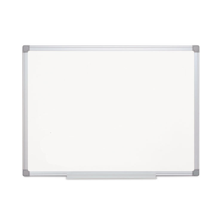 Earth Silver Easy-Clean Dry Erase Board, Reversible, 36 x 24, White Surface, Silver Aluminum Frame 1