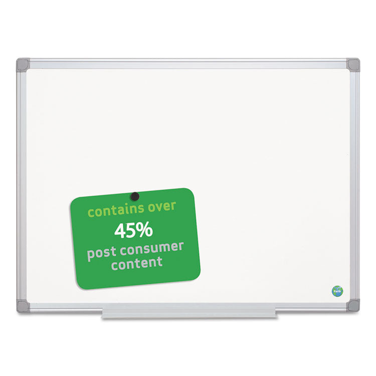 Earth Gold Ultra Magnetic Dry Erase Boards, 24 x 36, White Surface, Silver Aluminum Frame 3