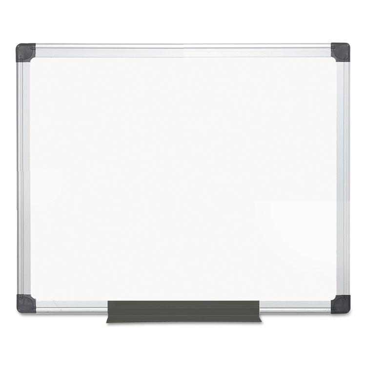 Value Melamine Dry Erase Board, 24 x 36, White Surface, Silver Aluminum Frame 1