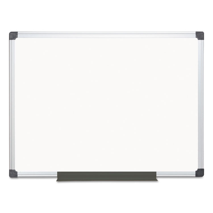 Value Lacquered Steel Magnetic Dry Erase Board, 48 x 36, White Surface, Silver Aluminum Frame 1