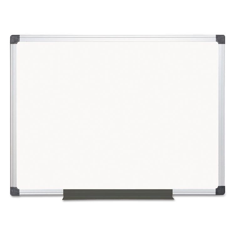 Value Melamine Dry Erase Board, 36 x 48, White Surface, Silver Aluminum Frame 1