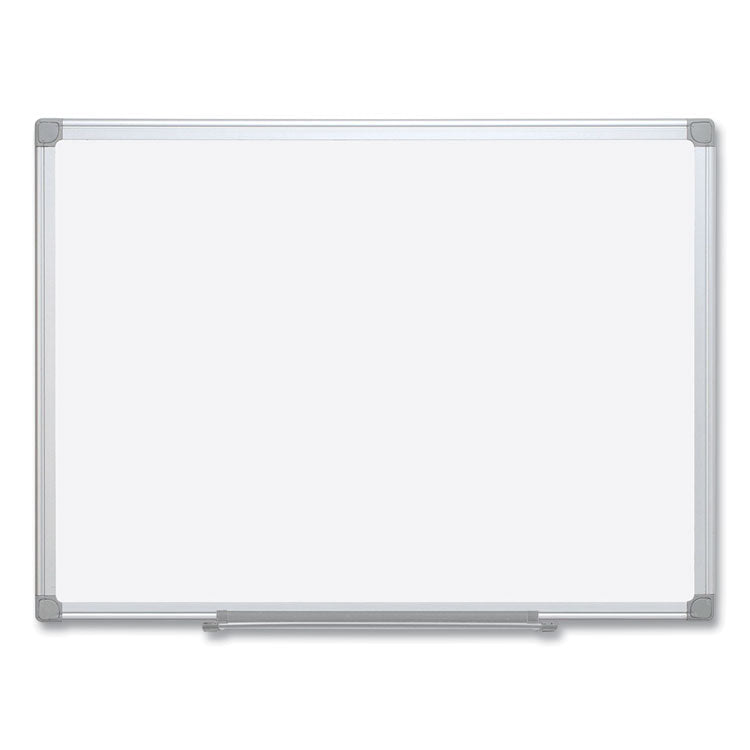 Earth Silver Easy Clean Dry Erase Boards, 96 x 48, White Surface, Silver Aluminum Frame 1