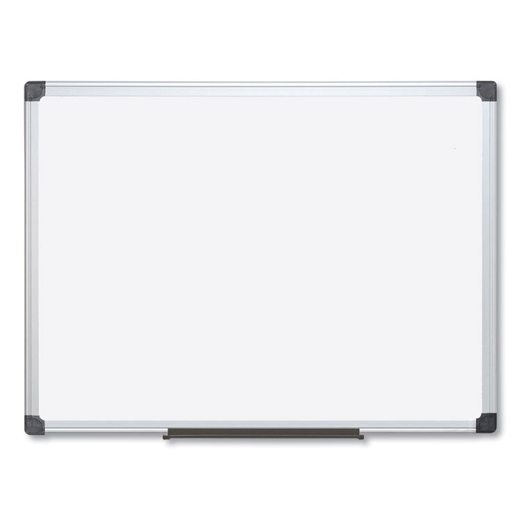 Value Lacquered Steel Magnetic Dry Erase Board, 96 x 48, White Surface, Silver Aluminum Frame 1