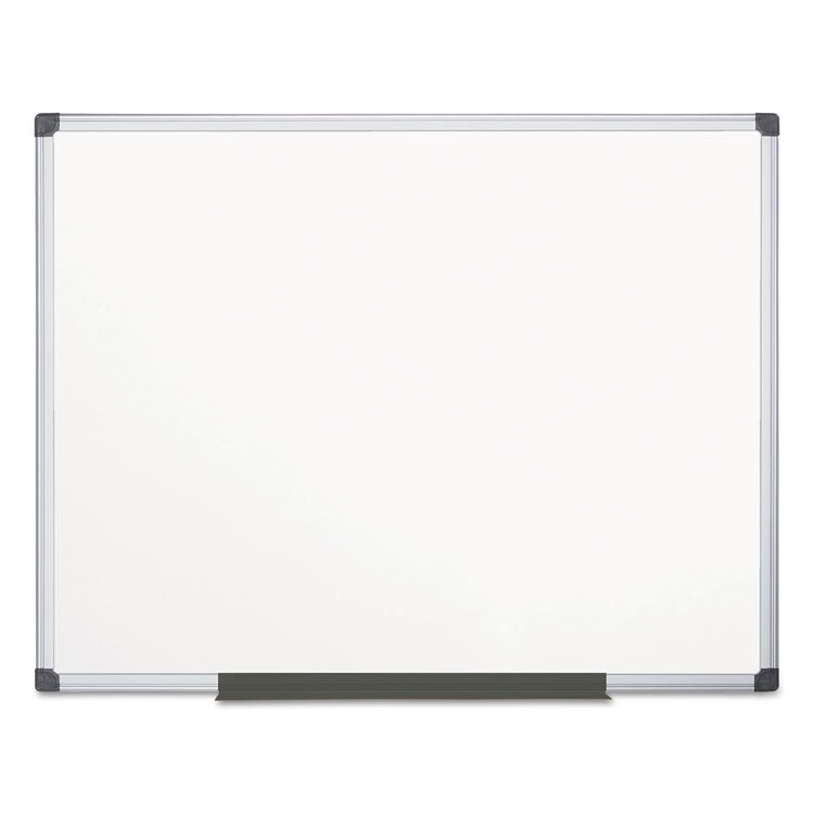 Value Lacquered Steel Magnetic Dry Erase Board, 72 x 48, White Surface, Silver Aluminum Frame 1