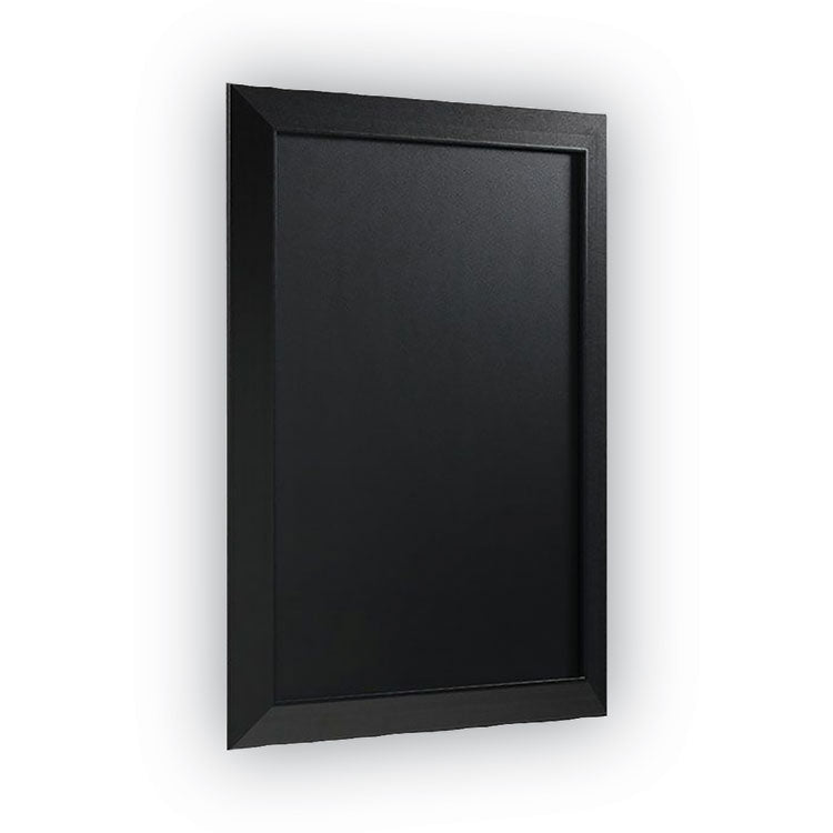 Kamashi Chalk Board, 36 x 24, Black Surface, Black Wood Frame 2