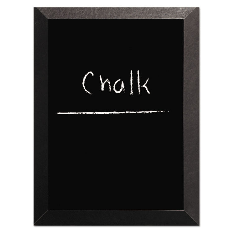 Kamashi Chalk Board, 48 x 36, Black Surface, Black Wood Frame 1